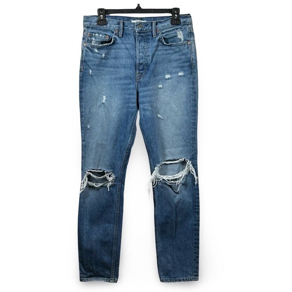 GRLFRND Karolina Jeans Size 29 Casual Distressed High Rise Straight USA Revolve